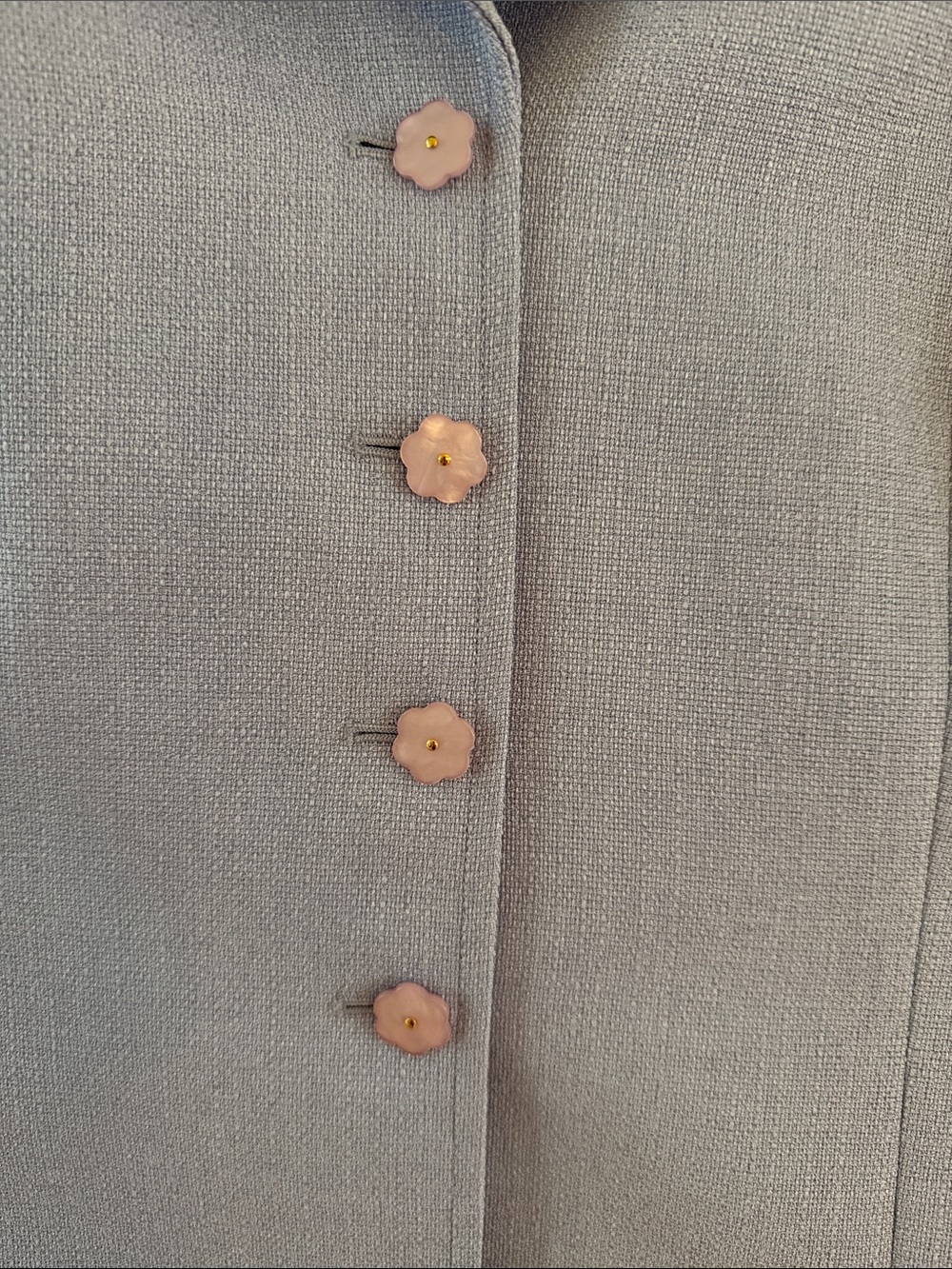 NWOT TAHARI  Pale Lavender Skirt Suit Beautiful  10p - Picture 9 of 10